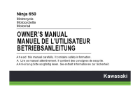 Kawasaki Ninja650 - Owners Manual 2018 EN_Opt OCR